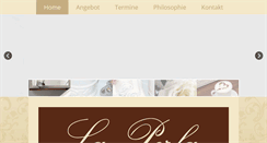 Desktop Screenshot of coiffurelaperla.ch